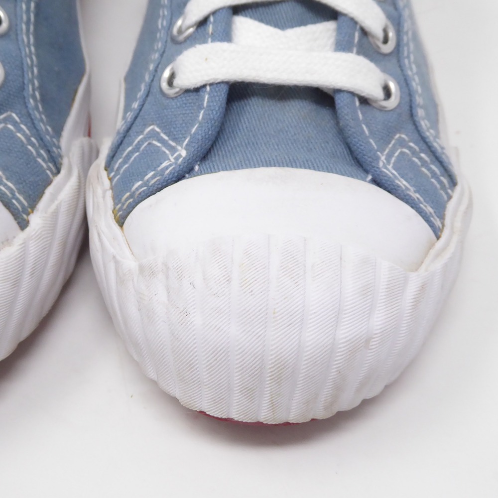 PF Flyers Womens Grounder Lo Sneakers Blue Canvas Lace Up 7.5 - Picture 3 of 10
